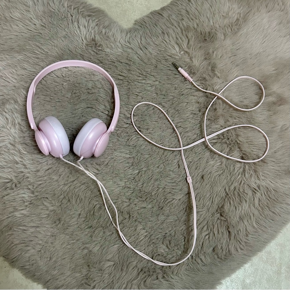 On-ear Wired Headphones - Pink (NWOT)